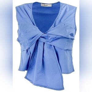 Sz L $595 NWT Brogger cropped top
